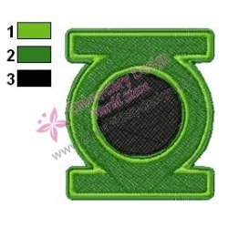 Green Lantern Movie Embroidery Design